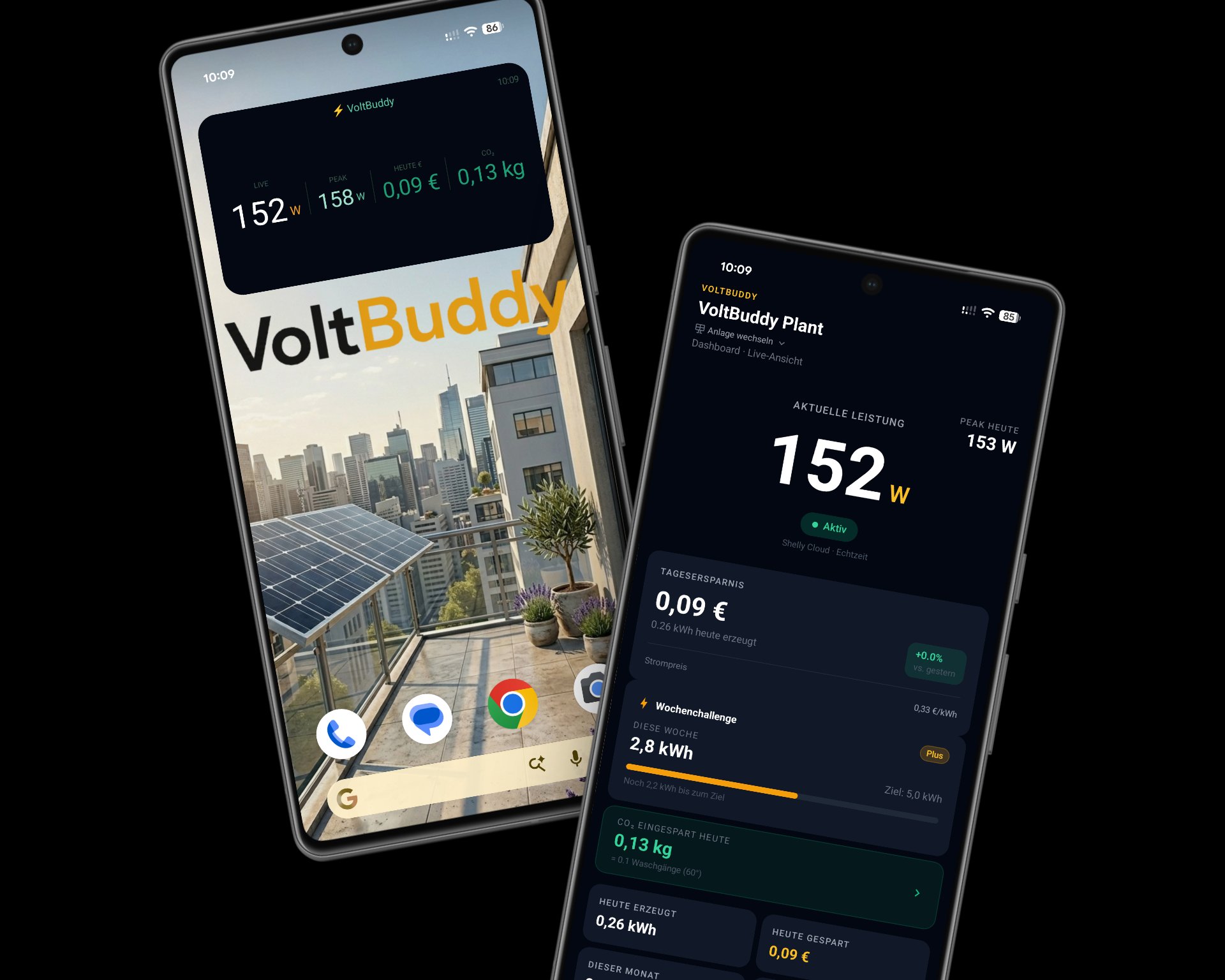 VoltBuddy App Screenshots